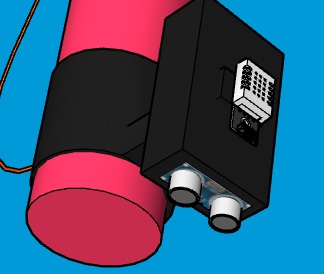 3D Desain Tongkat Pintar
